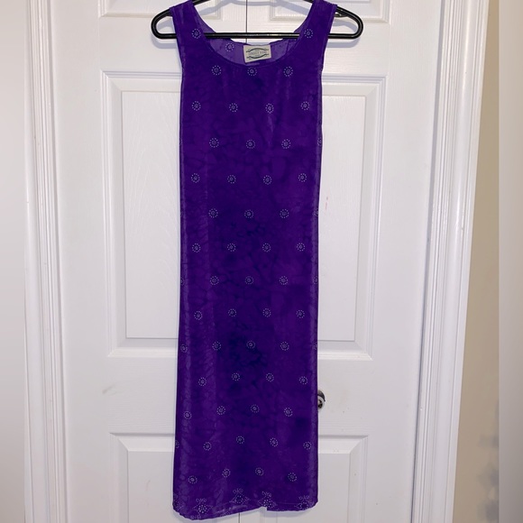 Vintage Dresses & Skirts - Vintage Purple Dress